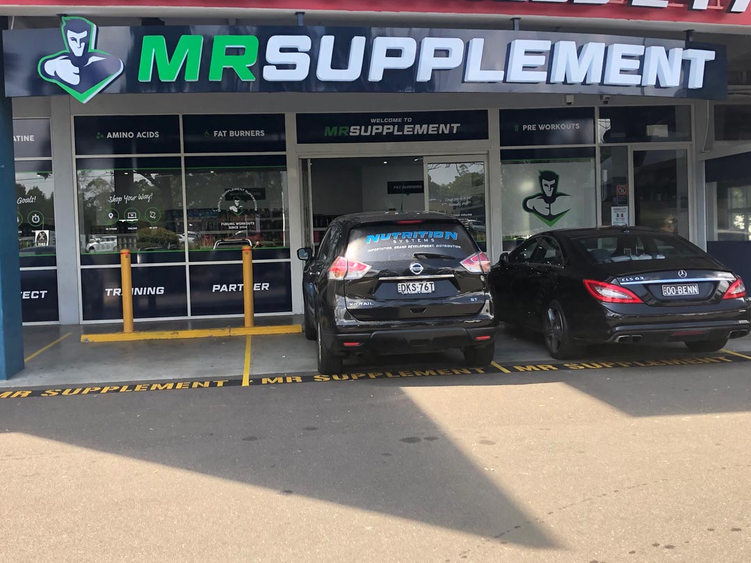 Retail Shop Fit out Mr Supplement Dural