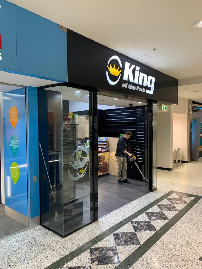 Retail Shop Fit out King Of The Pack Bankstown